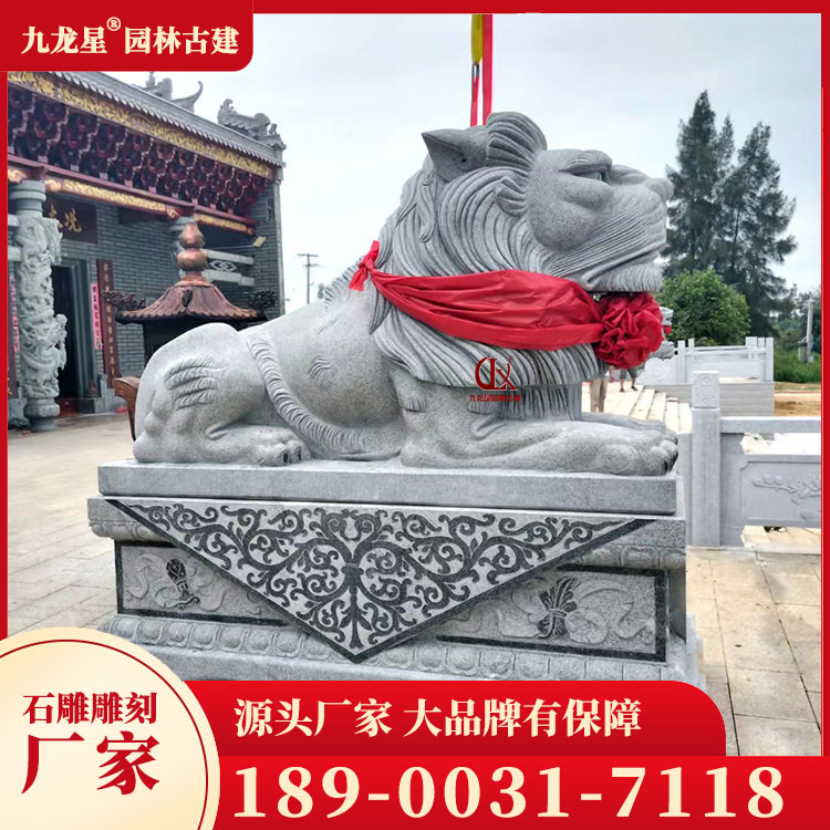 1711443339284898.jpg 石雕獅子港幣獅圖片